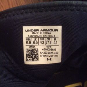 under armour gemini 2.5 men 43